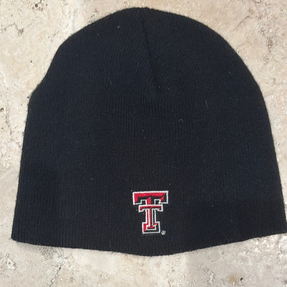 Texas Tech Black Beanie